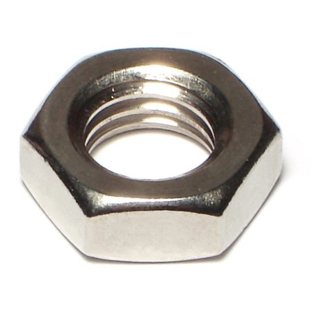 MIDWEST FASTENER Lock Nut, 9/16"-12, 18-8 Stainless Steel, Not Graded, 5 PK 76986